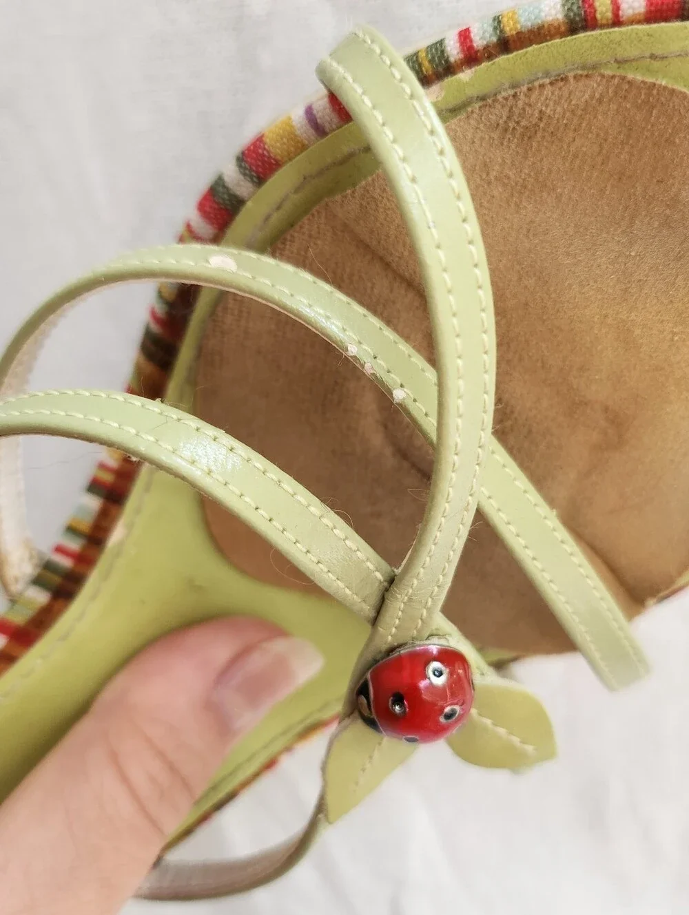 Vintage Ladybug Heels